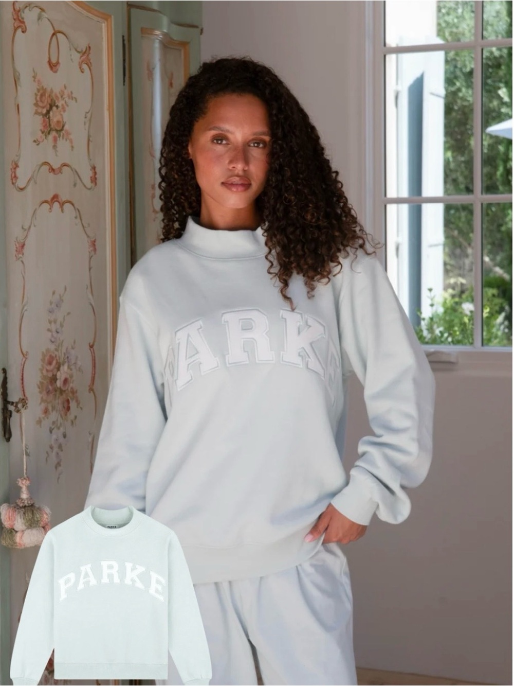 Parke bridal mock neck S/M